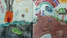 Yucky Pollution, Shiny Pretty, 2001, Hilltop Children’s Center, Seattle. From <em>Can Poetry Save the Earth?</em>