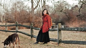 Pulitzer Prize winner Geraldine Brooks at home on Martha’s Vineyard, one setting in her new novel