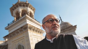 Rahul Mehrotra at the Chowmahalla Palace in Hyderabad. The earliest structures of the palace complex were built in a Palladian Neoclassical style; as the rulers gained in confidence, they adopted the Islamic Revivalist style shown here.