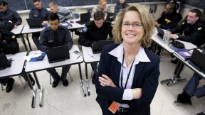 Lissa Young fosters open discussions about love and sexuality during a psychology class for freshmen cadets at West Point.