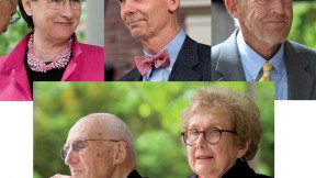 Clockwise from top left: Susan S. Wallach, Charles W. Collier, Harry L. Parker, Ellen R. Gordon and Melvin J. Gordon