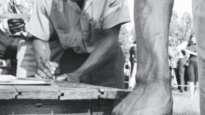 African Americans vote in Alabama in 1966, in the wake of the Voting Rights Act. 