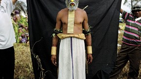 from <i>Stephen Dupont: Papua New Guinea Portraits and Diaries,</i> at the Peabody Museum