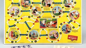 Among Harvard&rsquo;s tangible things: &ldquo;Blondie Goes to Leisureland,&rdquo; a comic-based 1940 game, promoting Westinghouse products 