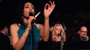 Candice Hoyes performs at the legendary Harlem jazz club Minton&rsquo;s. 