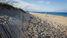 sandy shores at Salisbury Beach State Reservation