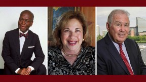 Photos of three Harvard Medalists