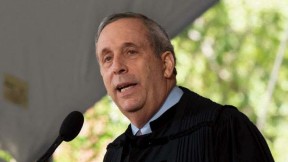 President Lawrence S. Bacow at Commencement May 26, 2022