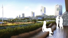 Even at the scale of cities, planners can work with the local ecology to create lasting interventions that minimize disruptions to the landscape, such as Khed Sez (shown) and Lavasa, both in India.