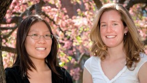 From left: Katherine Xue and Isabel Ruane