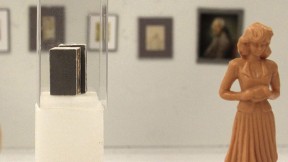 A detail of the extensive scale model of the renewed galleries, from <i>In-Sight Evening: Preparing for the New Harvard Art Museums</i> 