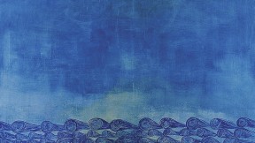 Amy Stillman&rsquo;s painting <i>Ocean 1 </i>(1997), Institute of Contemporary Art
