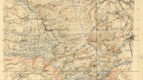 A July 23, 1918, map of the Argonne Forest
