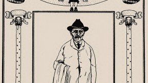Drawing of Poco from Harvard Celebrities: A Book of Caricatures and Decorative Drawings, 1901