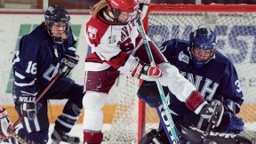 March 27, 1999—The Harvard women's ice-hockey team win the national championship.