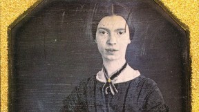 The young  Emily Dickinson, in a daguerreotype made in late 1846 or early 1847