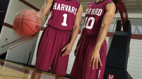 Point-guard pair: Siyani Chambers (left) and Brandyn Curry 