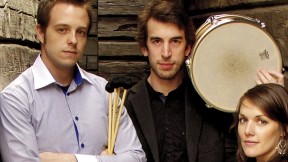 The trio Ensemble Evolution performs its eclectic compositions at the Arnold Arboretum