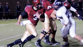 Thrust into action by an injury to starting QB Connor Hempel, untried Scott Hosch filled in admirably against Holy Cross, directing the Crimson to its second touchdown, which he scored on a seven-yard run.