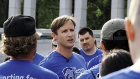 Spencer Kympton talks to veterans about the importance of legacy, and aims to &ldquo;restore a sense of purpose&rdquo; in their lives.