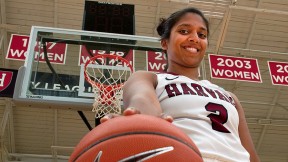 Photo of Harvard women’s basketball player Shilpa Tummala