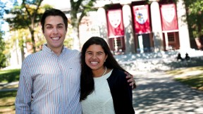 Jordan Weiers ’16 and Gabriela D.M. "Gaby" Ruiz-Colón ’16