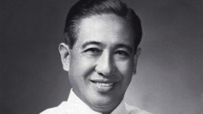 Portrait photograph of a middle-aged Lorenzo Tañada as a Philippine senator