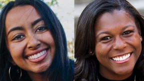 Head shots of smiling Aloian Scholars