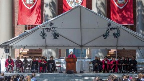 Harvard College Dean Rakesh Khurana at Freshman Convocation