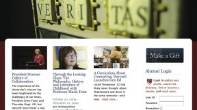 The new <a href="http://alumni.harvard.edu">alumni.harvard.edu</a>