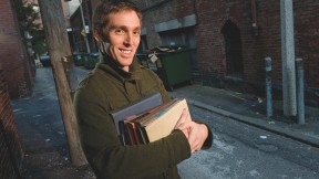 Avi Steinberg has faith in the power of books and writing to help transform lives. 