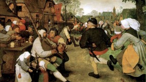 <i>Peasant Kermis,</i> an outdoor festival, by Pieter Bruegel (c. 1567-1568), from the Kunsthistoriches Museum, Vienna