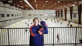 Katey Stone at the Edge Sports Center in Bedford, Massachusetts 