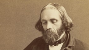 A cabinet card portrait of Hale, circa 1870