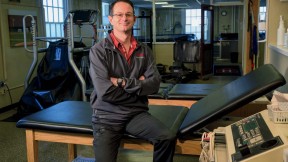 Photograph of athletic and sports medicine trainer Brant Berkstresser