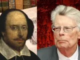Image depicting Shakespeare and Stephen King