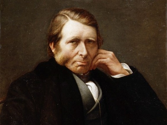 Portrait of Ruskin by Charles Herbert Moore