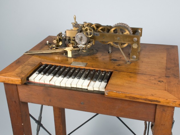 Hughes-type Printing Telegraph, Louis-Clément Breguet, c. 1875,
