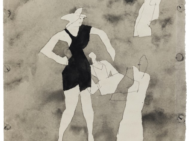 Image courtesy of the Department of Digital Imaging and Visual Resources, Harvard Art Museums, © 2011 President and Fellows of Harvard College <i>Untitled</i> (Four Figures), 1935