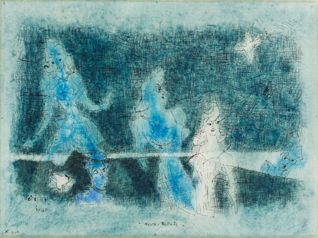 Image courtesy of the Department of Digital Imaging and Visual Resources, Harvard Art Museums, © 2011 President and Fellows of Harvard College “Feux Follets,” 1940