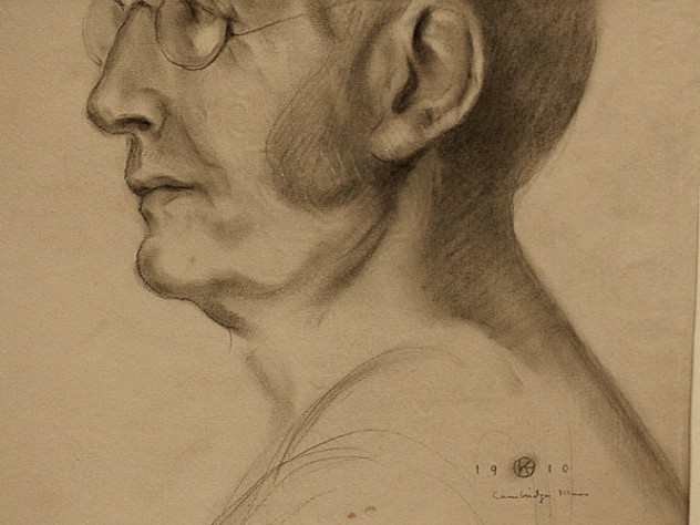 Image courtesy of the Museo Soumaya, Mexico City, and the Kahlil Gibran Foundation, Boston Kahlil Gibran's likeness of Harvard president Charles William Eliot, drawn in 1910