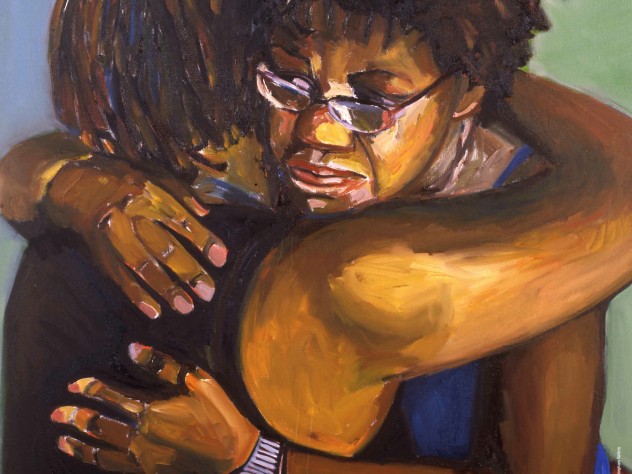 A poster from the film, featuring one of Beverly McIver's paintings