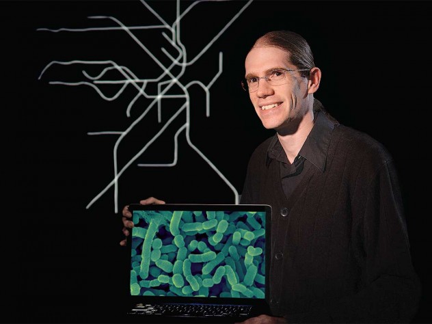 Curtis Huttenhower studied microbes in Boston&rsquo;s public-transit system to understand how the bugs that live on and in us&mdash;for better or worse&mdash;move from one person to another. 