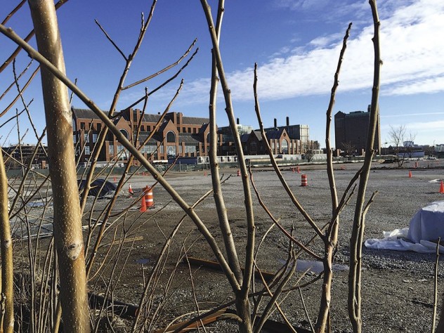 Another view across what will become the enterprise research campus
