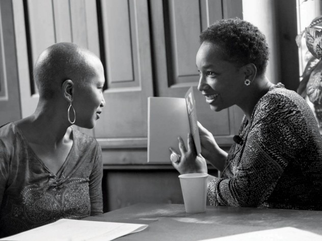 Janice Lowe and Tisa Bryant in Washington, D.C., 2012