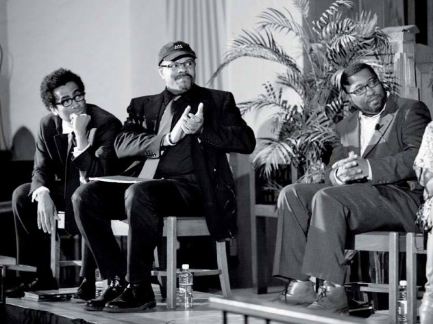 Ellis, John Keene, Jackson, and Tracy K. Smith in Chicago during the 2012 reunion tour