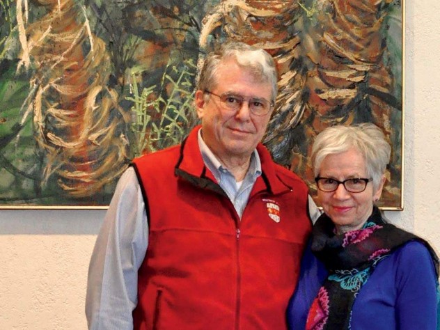 Mather House co-master Michael Rosengarten and master Christie McDonald