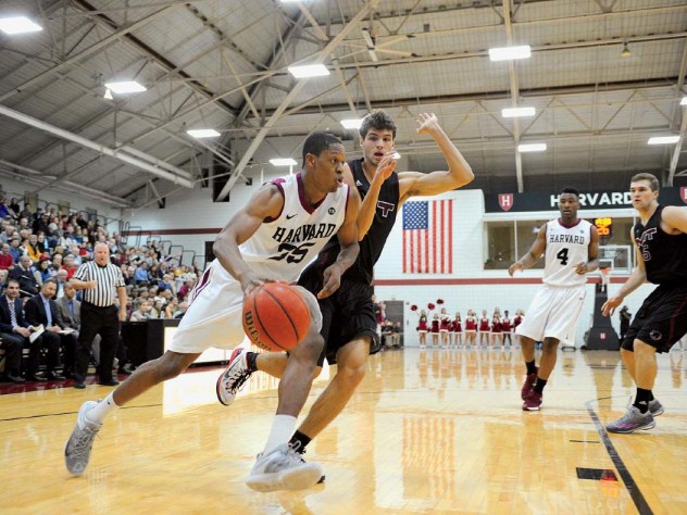 Agunwa Okolie ’16 has been the team’s best defender, guarding the opposing team’s best perimeter player on offense and earning national recognition for his impact.