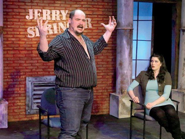 Production still from "Jerry Springer"