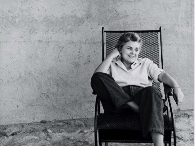 the poet at ease, in 1954